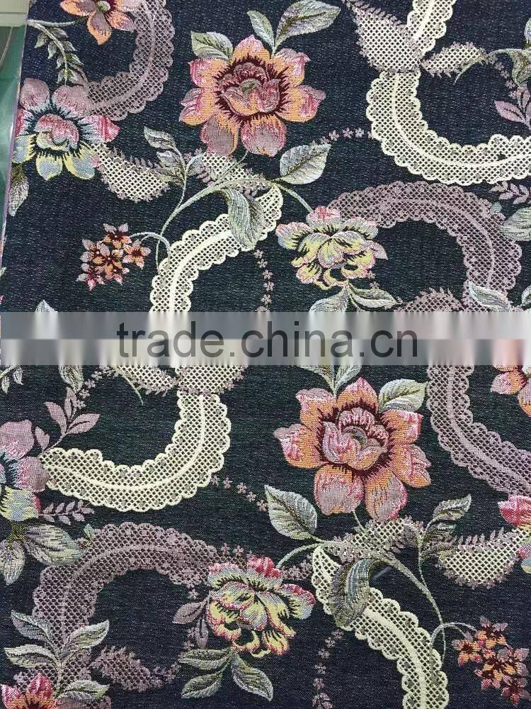 Fabric in high quality for fashion dress jacquard brocade fabric for sofa fabric