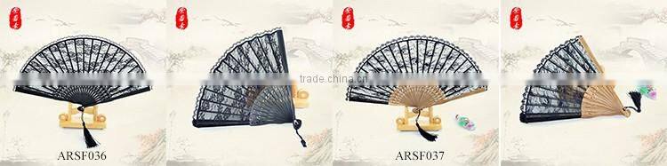 Personalized Japanese Style Lace Fans for Dance