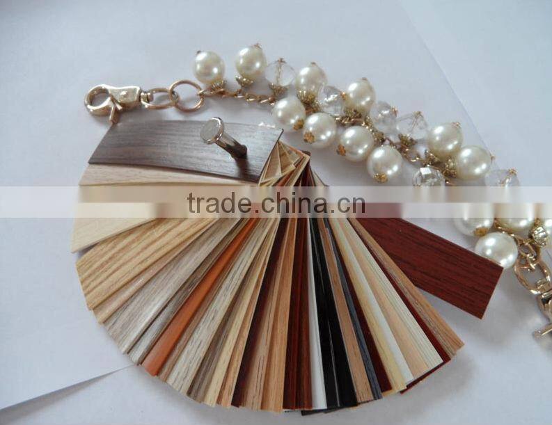 Chinese solid color and wood grain color PVC edge banding