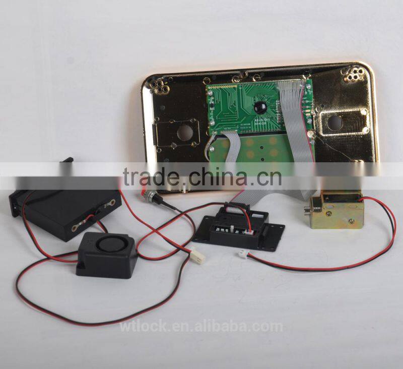 High polished electronic combination lock coded lock