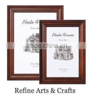 Wooden cheap simple design photo frame