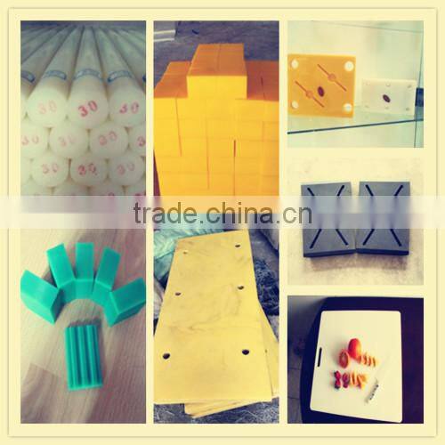 Custom make colored& flexible hdpe plastic rod/bar