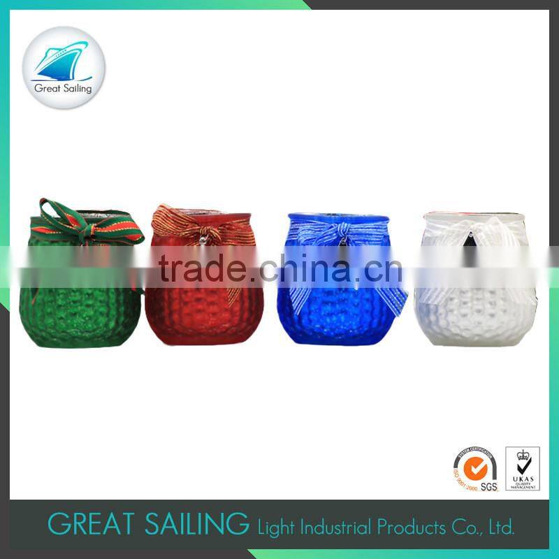 china manufacturer glass bubble candle holder