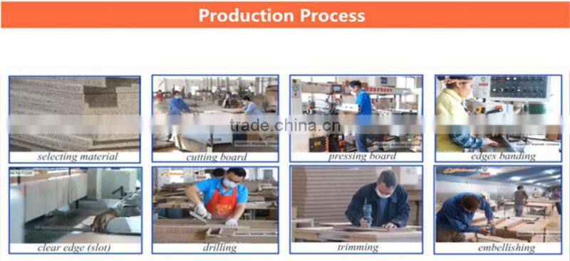 Melamine board office furniture design fashion office working desk (HX-CRV014)