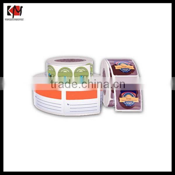 Custom Self Adhesive Paper Sticker Labels Printing Fancy Adhesive Label Sticker