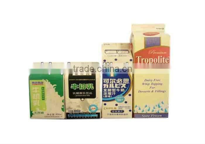 Gable Top Carton Filling Machine for milk 011