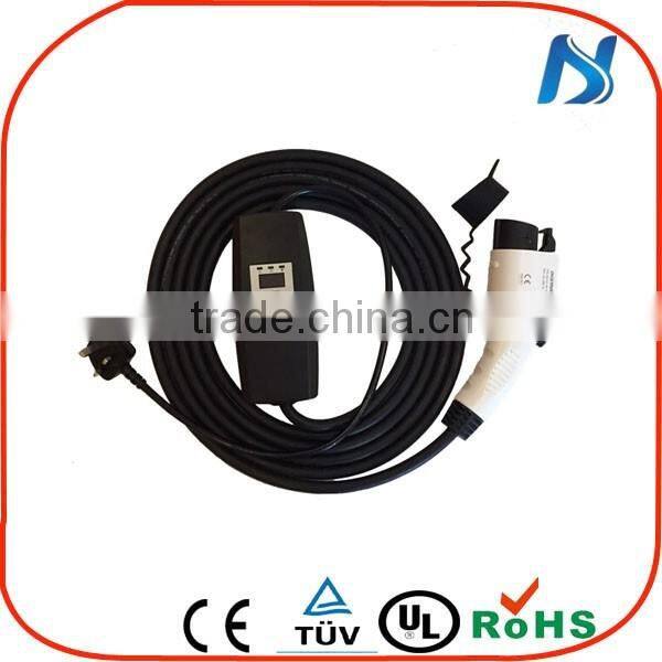 EVSE T1 to T2 charging plug/32 A J1772 to iec62196 cable