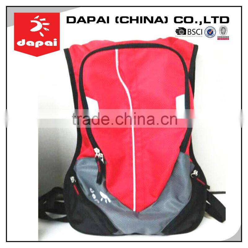 Women Red 2L Cycling Bladder Water Backpack Hydration Pack