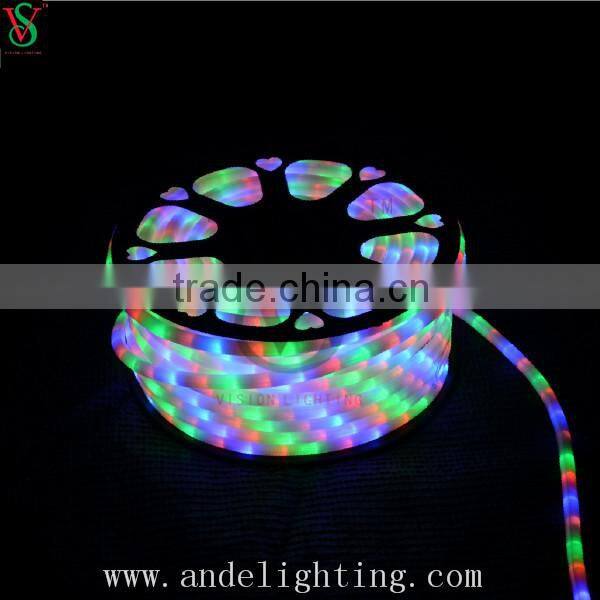 christmas decoration color changing led rope light neon rope light