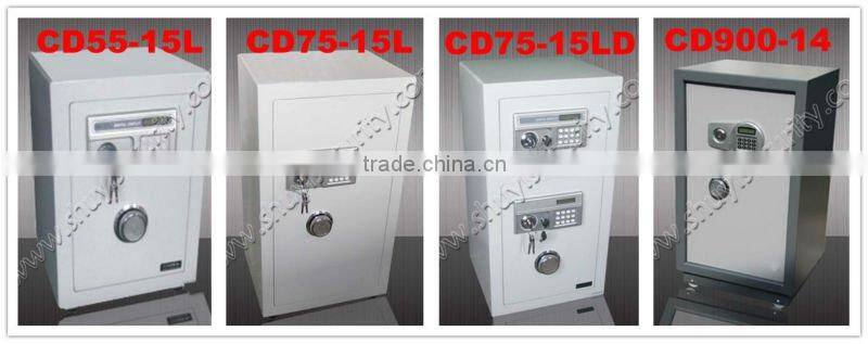 steel heavy large office safe box with keylock and handle/ big security equipment