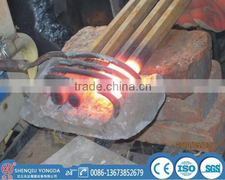 High security steel bars induction heating oven