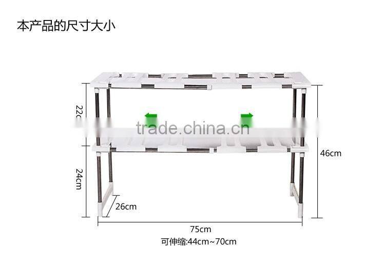 extendable closet & kitchen rack