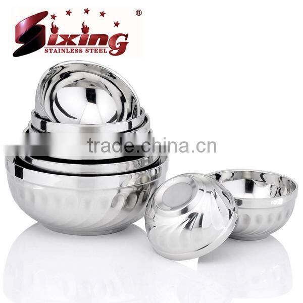 Wholesale Stainless Steel Dinnerware / Bowl Set/Mixing Bowl