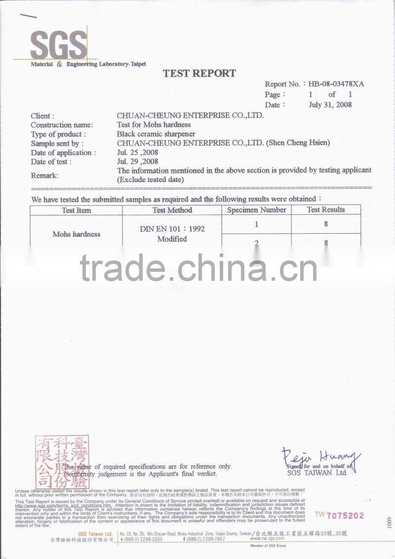 honing rod anti-break ceramic sharpener chef's knife sharpener