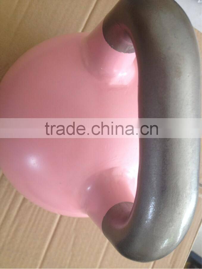 High Quality kettle bell for crossfit competition smoth surface with anti-rust handel