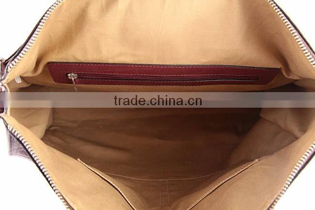 5602 - 2016 Spring fashion croco genuine leather branded woman bag in low price