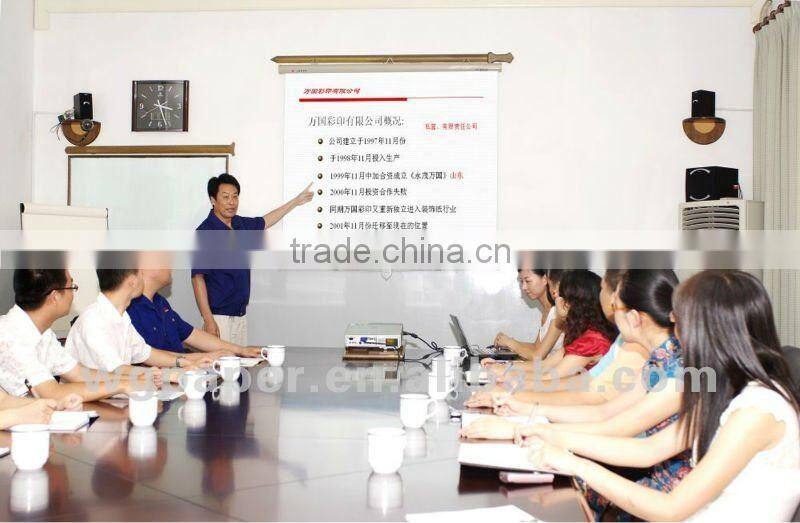 Flooring decorative paper from hangzhou linan china factory supplier to India