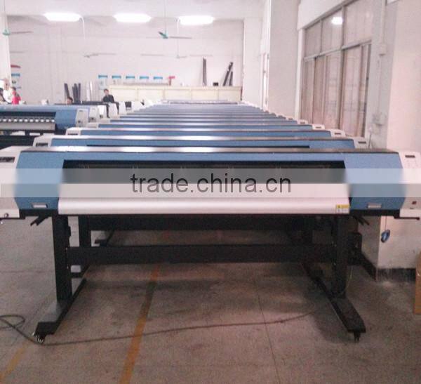 1.9m dx5 head water based printing machine to print vinyl stickers