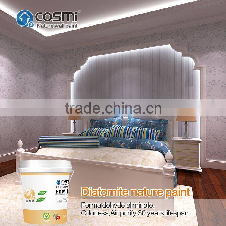 Diatomite wallpaper paint, wall art paint, wall patterns paint