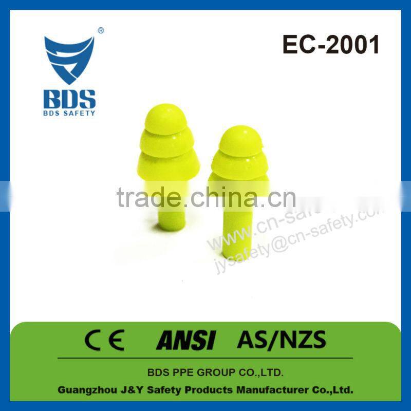 High quality silicone safety ear plugs CE