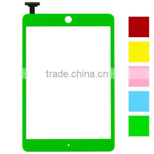 Green Display Colorful Touch Digitizer for iPad Mini front screen