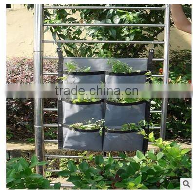 PE WOVEN Vertical Wall Garden Planter, Vertical Garden Wall Pocket Planter Bags,Vertical Hanging Garden Wall Planter