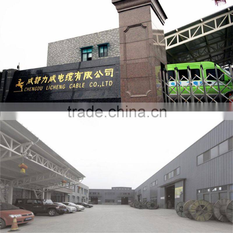 China manufacturer High quality Yellow House wiring aluminum core PVC Insulated electric cable and wire -BLV(10mm2)