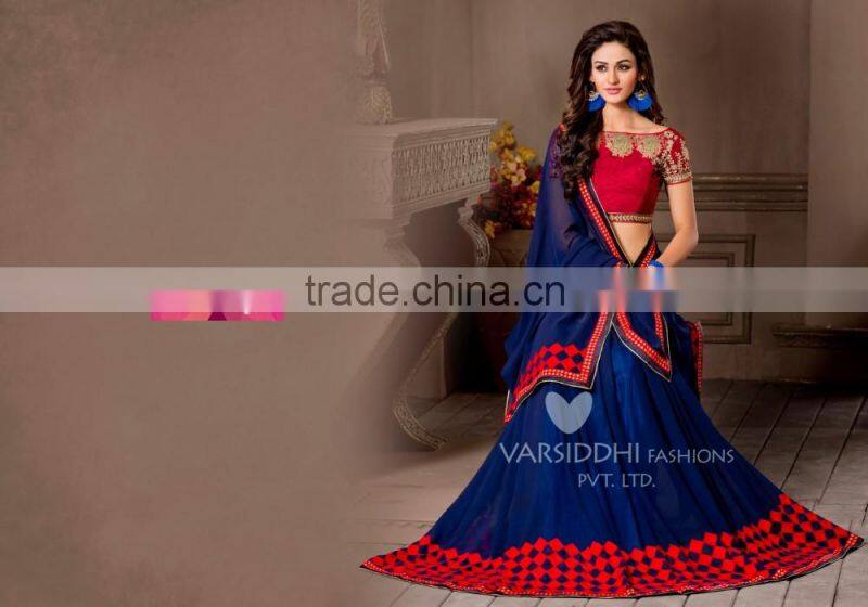 Glided Light Yellow Georgette Saree/Traditional Indian Sarees