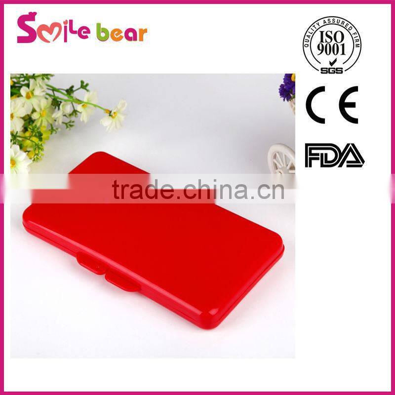 New design colorful plastic baby wipe case