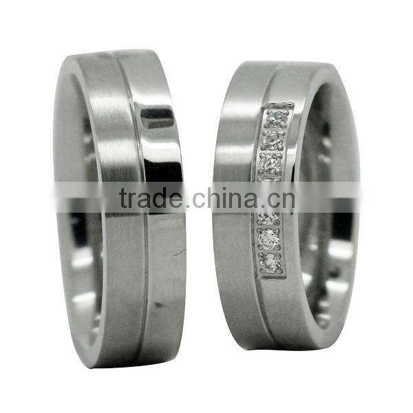 Newest design diamond couple rings