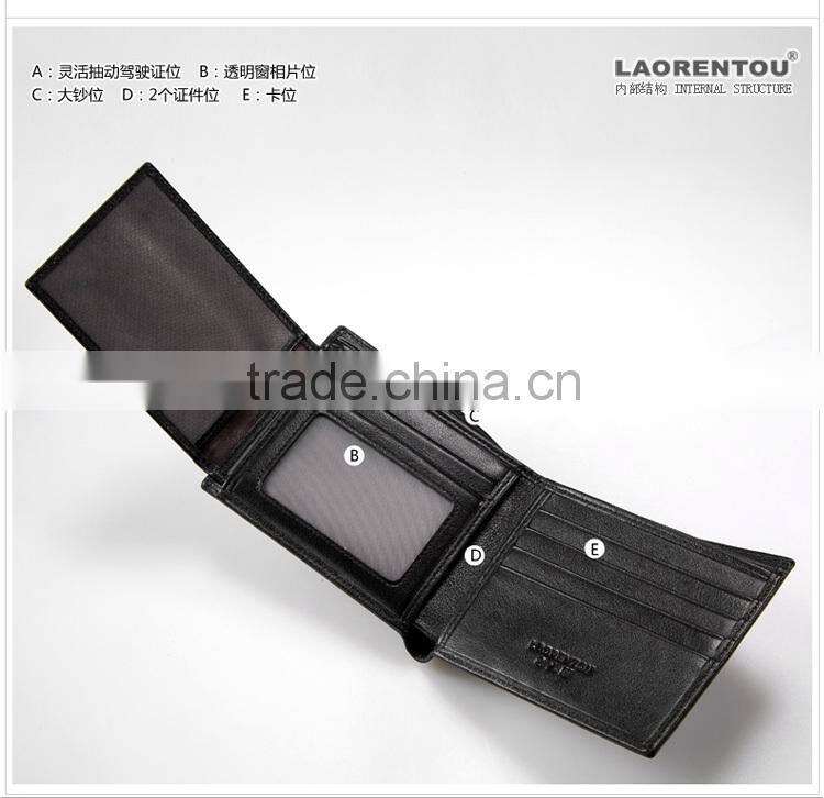 Business man wallets fashion easy take wallet genuine leather purse
