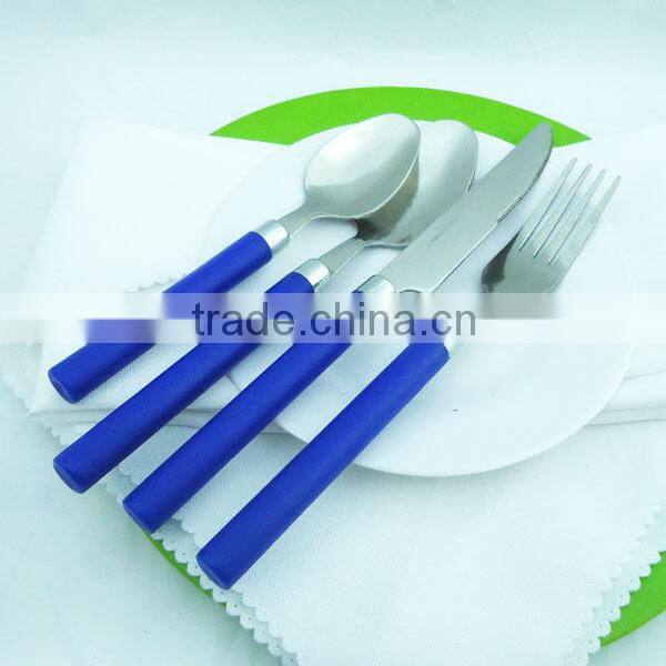 Stainless Steel Flatware Colored Handle
