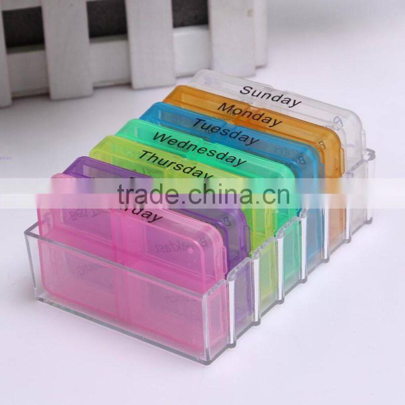 Monthly New 28 Girds Medicine Pill Box 7 Days