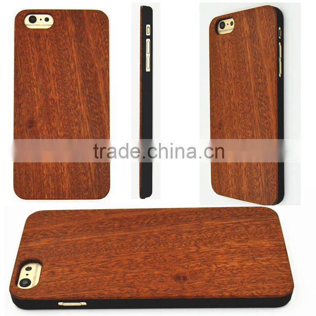 MOBILE PHONE CASE CUSTOMIZED in natural solid wood finish
