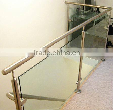 Stainless Steel Guard Bar Or Stairs Use U-Type Clamp