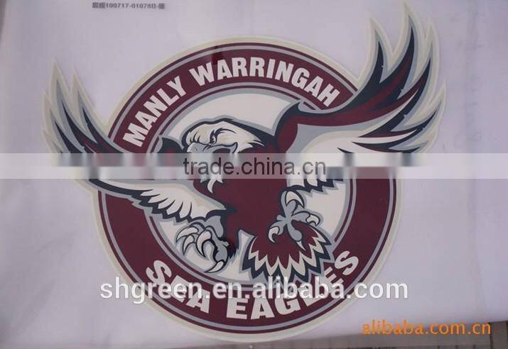 jersey number heat transfer sticker