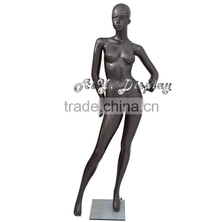 Female Dress Flesh Tone Plastic Mannequin Full Body Form