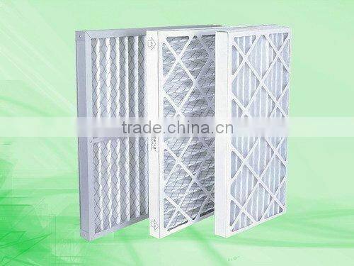 ISO CE SGS paper framed pleated pre-filter