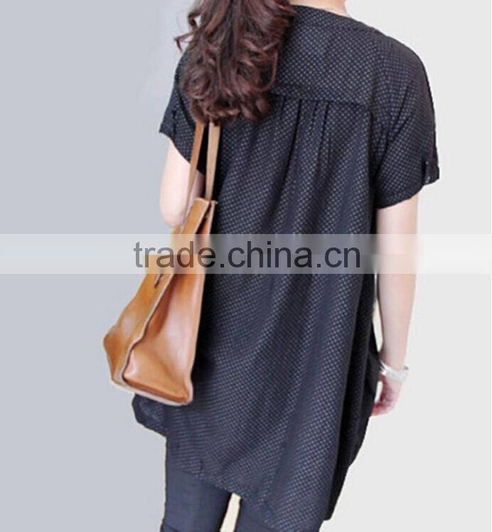 Cotton Linen V-neck Formal Casual Pregnancy Clothing Summer Plus Size