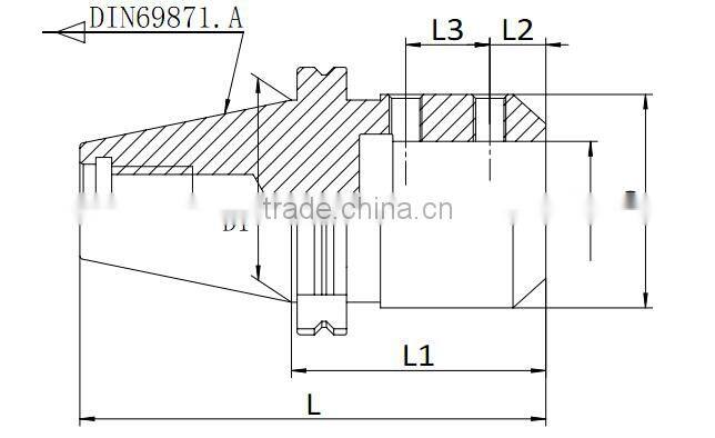 DIN69871 End Mill Adapters