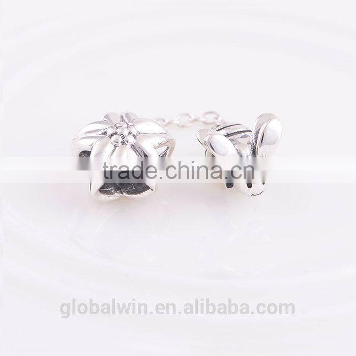 European S925 Sterling Silver Safety Chain For Bracelets