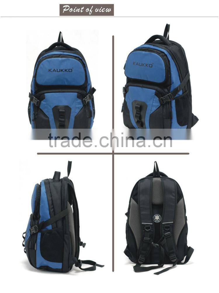 Blue Nylon Laptop Bag Comfortable and Quality Day Style Backpack