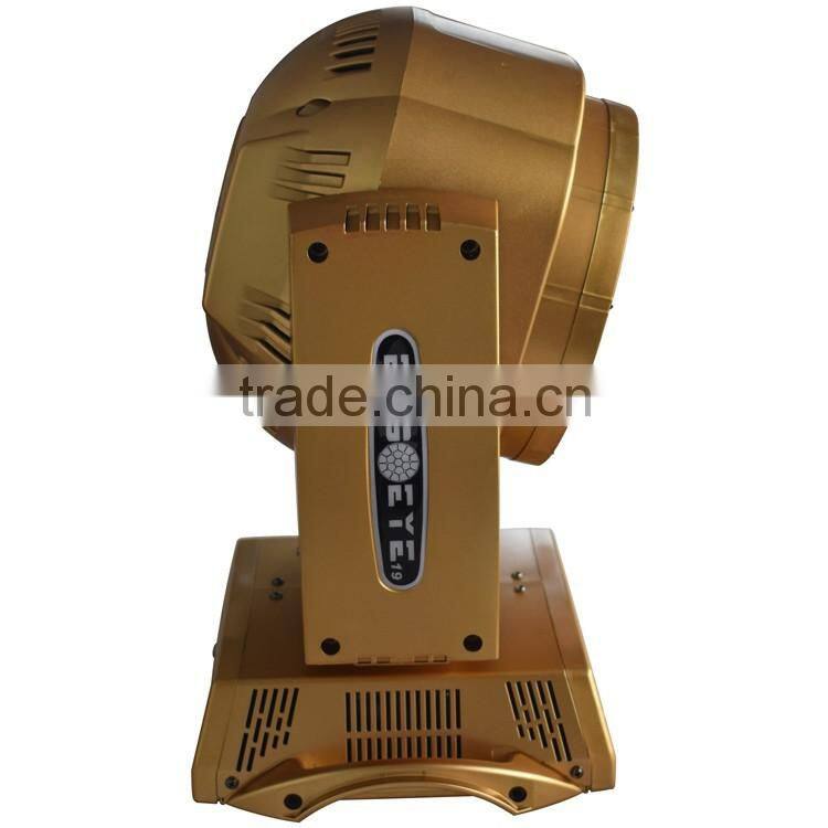 Three Years Warranty Clay Paky Bee Eye K10 Beam Wash Zoom 4in1 RGBW 19x15w LED Moving Head Light