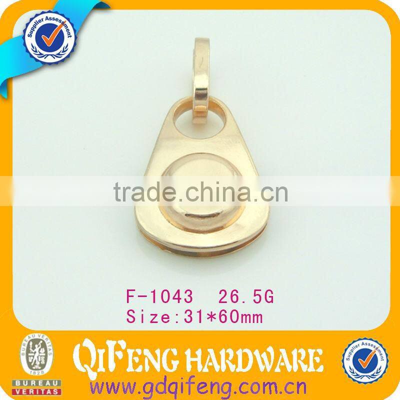 good quality gold color metal bag accessories for luggage and handbag