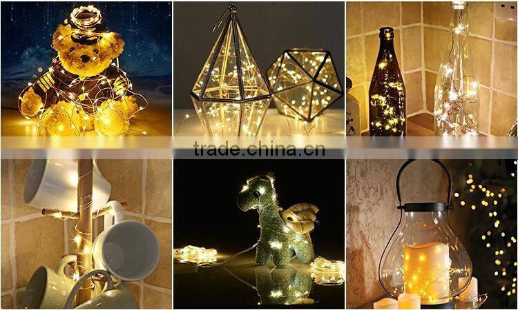 2016 China Party Items LED String Lights Flower For Christmas