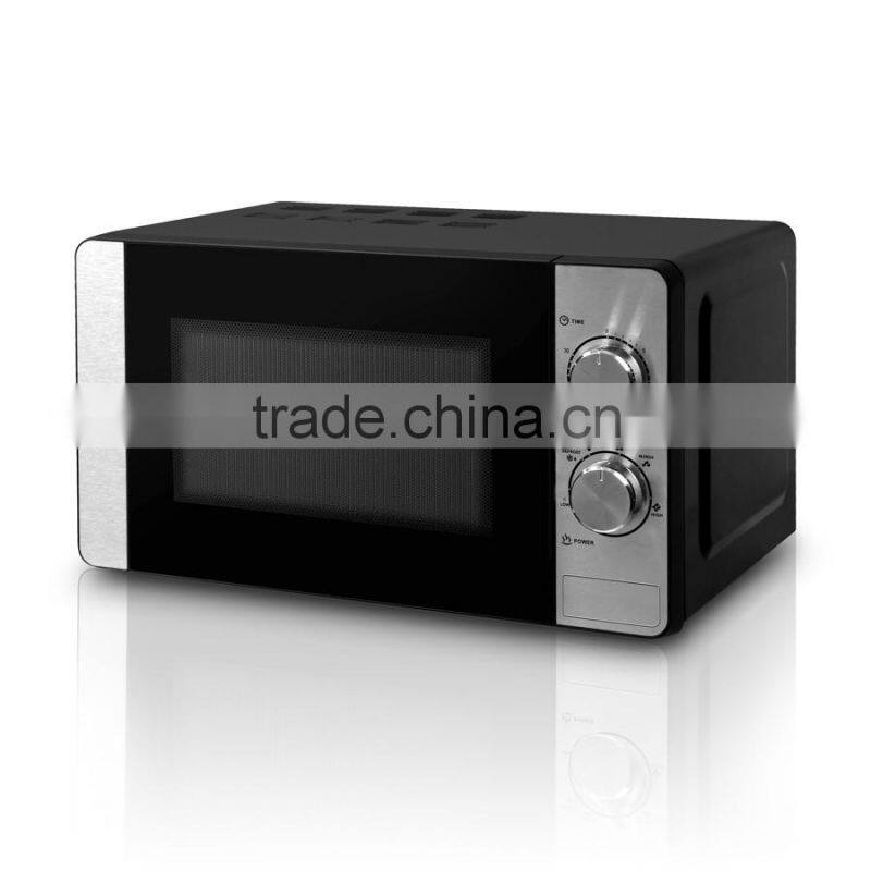 20L 700w stainless steel mechanical control bake microwave oven