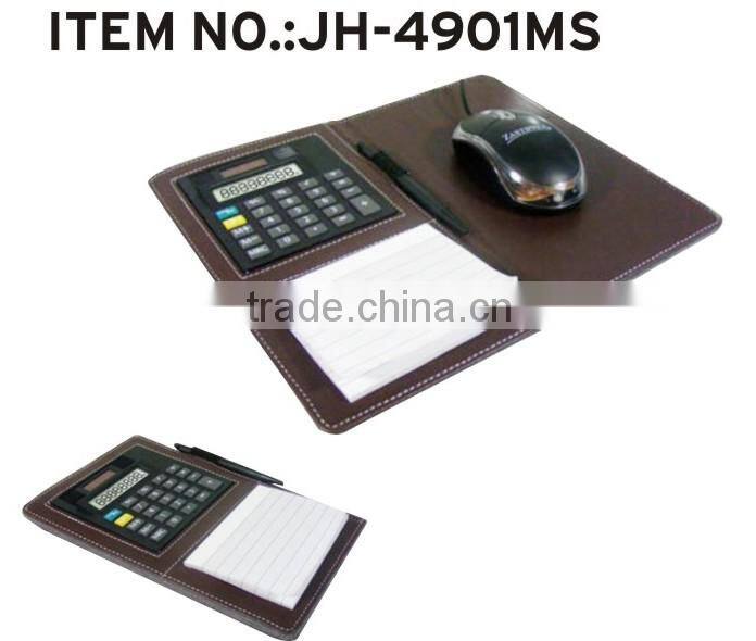 dongguan supply PU Leather Notebook With Calculato for promotion