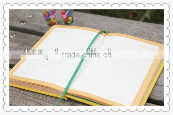 High quality Smiling design paper notebook printing