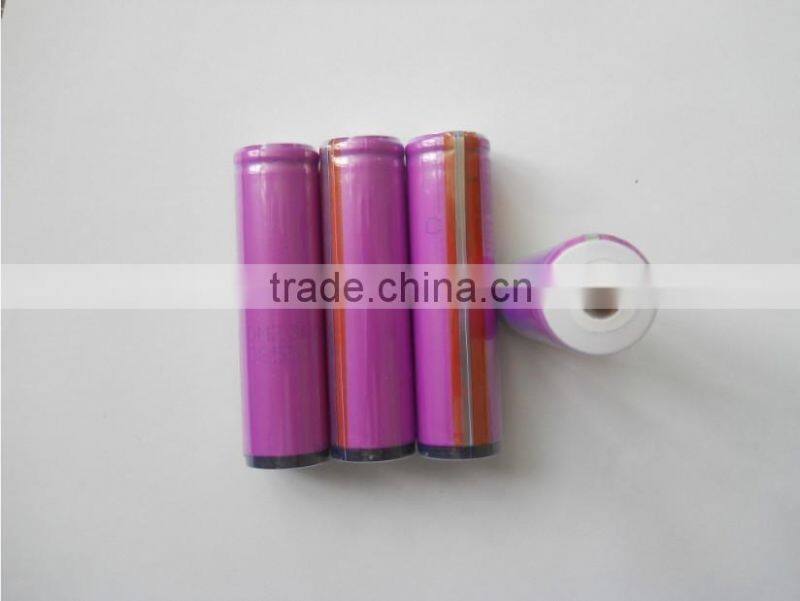 protection Sanyo 18650 UR18650ZTA 3000mAh 3.7V battery button top protected