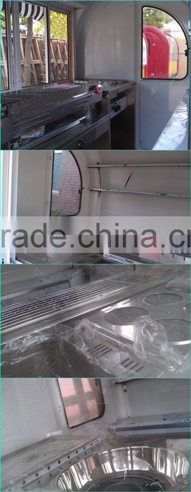 factory price mobile food cart/food kiosk/mobile van tricycle motor